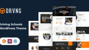 DRVNG - Driving School WordPress Theme