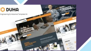 Duha - Engineering and Industrial Elementor Template Kit