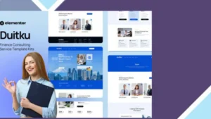 Duitku - Finance Consulting Service Elementor Template Kit