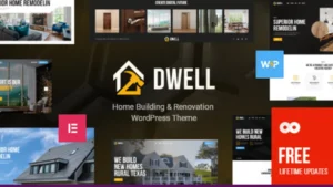 Dwell - Home Building and Renovation WordPress Theme