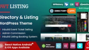 DWT Listing - Directory and Listing WordPress Theme