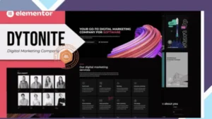 Dytonite - Digital Marketing Company Elementor Pro Template Kit