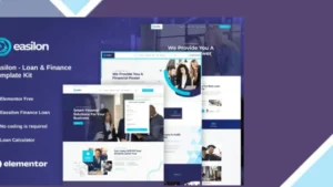 Easilon - Loan and Finance Template Kit