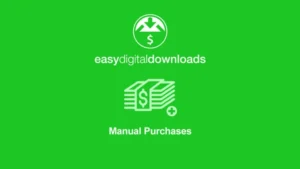 Easy Digital Downloads Manual Purchases