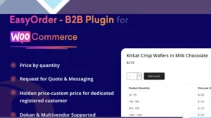 EasyOrder - B2B Plugin for WooCommerce
