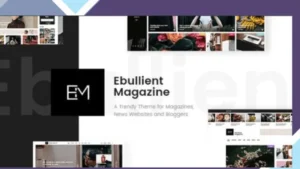Ebullient - Modern News and Magazine Theme