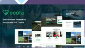 Ecofa - Environment Protection Nonprofits WordPress Theme