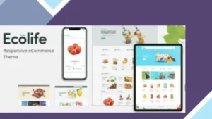 Ecolife - Organic WooCommerce WordPress Theme