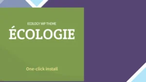 Ecologie Environmental and Ecology WordPress Theme