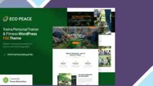 EcoPeace - Environment and Ecology NGO WP Theme