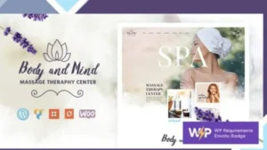 Edema Wellness and Spa WordPress Theme