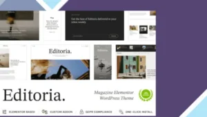 Editoria - Newspaper and Magazine WordPress Theme
