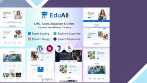 EduAll - Education LMS Tutors and Course WordPress