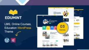 Edumint - LMS, Online Courses, Education WordPress Theme