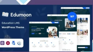 Edumoon - Education LMS WordPress Theme