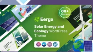 Eergx - Ecology and Solar Energy WordPress Theme