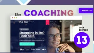 Efor - Coaching and Online Courses WordPress Theme
