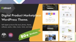 Eidmart - Digital Marketplace WordPress Theme