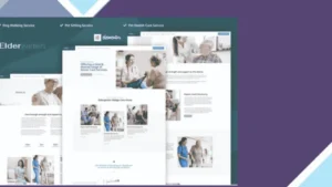 Eldergarten - Elder Care and Senior Home Elementor Pro Template Kit