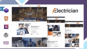 Electrician - Electricity Services WordPress Theme