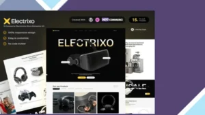 Electrixo - E-Commerce Electronics Store Elementor Template Kit