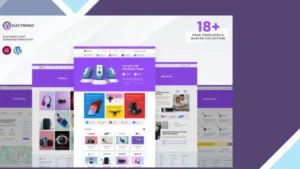 Electronix - Electronics Shop Elementor Template Kit