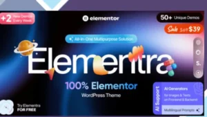 Elementra - Elementor WordPress Theme