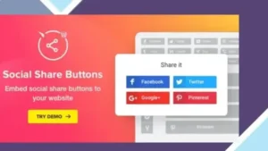 Elfsight Social Media Share Buttons
