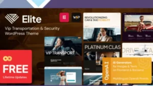 Elite - Vip Transportation and Security WordPress Theme