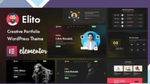 Elito - Creative Portfolio WordPress Theme
