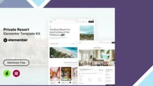 Elliad - Private Resort Elementor Template Kit