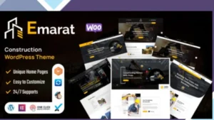 Emarat - Construction WordPress Theme