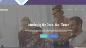 Emmet Next - WordPress Business Theme