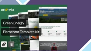 Enervia - Green Energy Elementor Template Kit