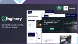 Enginery - Industrial and Engineering WordPress Theme