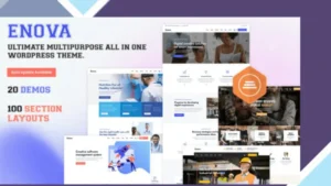 Enova - Multipurpose Business WordPress Theme