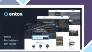 Entox - Rental Marketplace WordPress Theme
