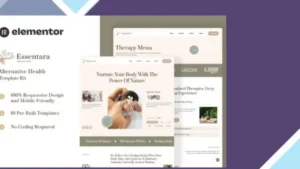 Essentara - Alternative Health Elementor Template Kit