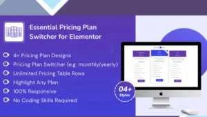 Essential Pricing Plan Switcher for Elementor