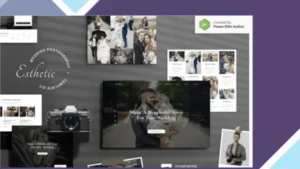 Esthetic - Wedding Photography Elementor Template Kit