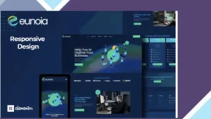 Eunoia - Tech Company Digital Service Elementor Template Kit