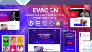 Evacon - Event and Conference WordPress Theme