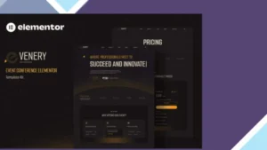 Evenery - Event Conference Elementor Template Kit