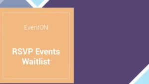 EventOn RSVP Events Waitlist Add-on