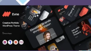 Evne - Creative Portfolio WordPress Theme