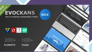 Evockans - Responsive Multi-Purpose WordPress Theme