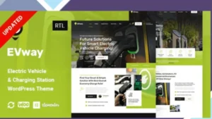 EVway - Electric Vehicle and Charging Station WordPress Theme