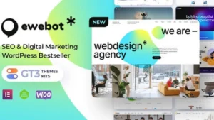 Ewebot - Digital Marketing Agency & SEO WordPress Theme