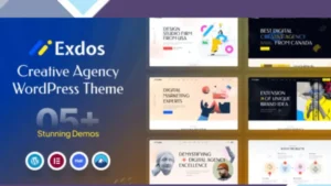 Exdos - Digital Agency WordPress Theme