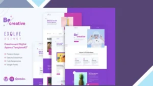 Exolve - Creative Portfolio Elementor Template Kit